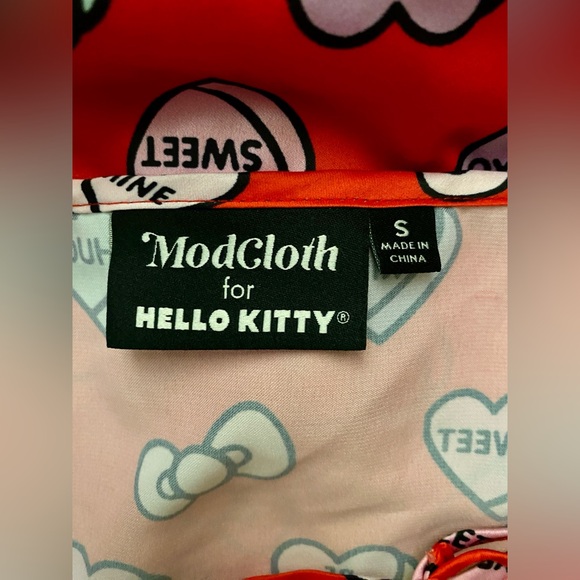 Hello Kitty for ModCloth Sleep Slip, Small - Picture 3 of 7
